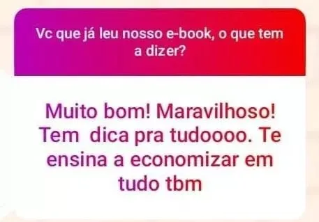 Mensagem de cliente
